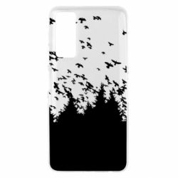 Чехол для Huawei P Smart 2021 Freedom and bird - PrintSalon
