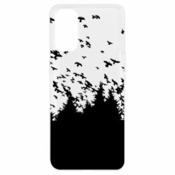 Чехол для Oppo Reno 4 Freedom and bird - PrintSalon