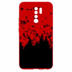 Чехол для Xiaomi Redmi 9 Freedom and bird-PrintSalon Чехол для Xiaomi Redmi 9 Freedom and bird