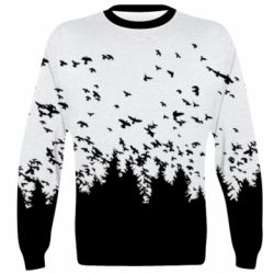 3D свитшот Freedom and bird - PrintSalon