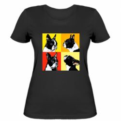 Женская футболка Френчи - PrintSalon