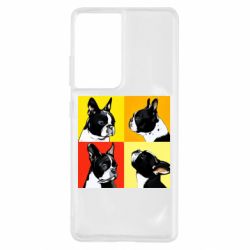 Чохол для Samsung S21 Ultra Фрєнчі-PrintSalon Чохол для Samsung S21 Ultra Фрєнчі