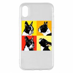 Чехол для iPhone X/Xs Френчи - PrintSalon