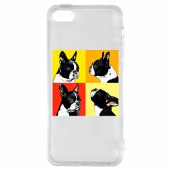 Чехол для iPhone5/5S/SE Френчи - PrintSalon