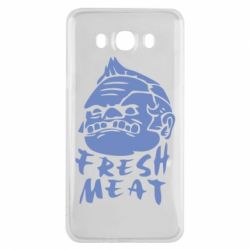 Чехол для Samsung J7 2016 Fresh Meat Pudge - PrintSalon