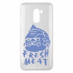 Чехол для Xiaomi Pocophone F1 Fresh Meat Pudge - PrintSalon