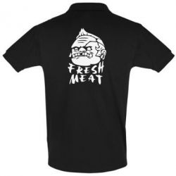 Мужское поло Fresh Meat Pudge - PrintSalon