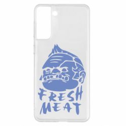 Чехол для Samsung S21+ Fresh Meat Pudge - PrintSalon