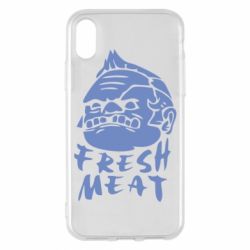 Чехол для iPhone X/Xs Fresh Meat Pudge
