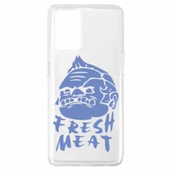 Чехол для Oppo A74 4G Fresh Meat Pudge - PrintSalon