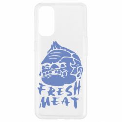 Чехол для Oppo Reno 4 Fresh Meat Pudge - PrintSalon