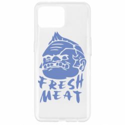 Чехол для Oppo Reno 4 Lite Fresh Meat Pudge - PrintSalon