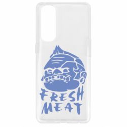 Чехол для Oppo Reno 4 Pro Fresh Meat Pudge - PrintSalon