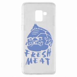 Чехол для Samsung A8+ 2018 Fresh Meat Pudge - PrintSalon