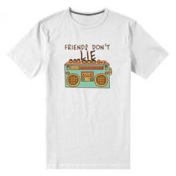 Мужская футболка премиум Friends don't lie - PrintSalon