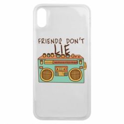 Чехол для iPhone Xs Max Friends don't lie - PrintSalon
