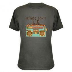 Камуфляжная футболка Friends don't lie - PrintSalon