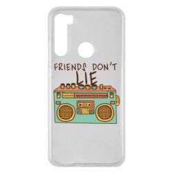 Чехол для Xiaomi Redmi Note 8 Friends don't lie - PrintSalon