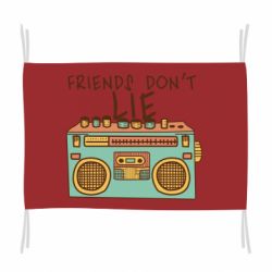 Флаг Friends don't lie - PrintSalon