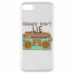 Чехол для iPhone SE 2020 Friends don't lie - PrintSalon