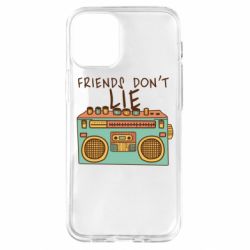 Чехол для iPhone 12 mini Friends don't lie - PrintSalon
