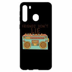 Чехол для Samsung A21 Friends don't lie - PrintSalon