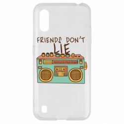 Чехол для Samsung A01/M01 Friends don't lie - PrintSalon