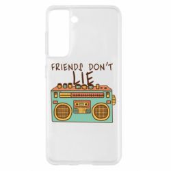 Чехол для Samsung S21 Friends don't lie - PrintSalon