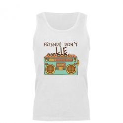 Мужская майка Friends don't lie - PrintSalon
