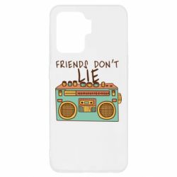 Чехол для Oppo Reno 5 Lite Friends don't lie - PrintSalon