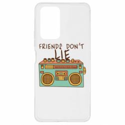 Чехол для Xiaomi Redmi Note 10 Pro Friends don't lie - PrintSalon