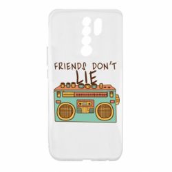 Чехол для Xiaomi Redmi 9 Friends don't lie - PrintSalon