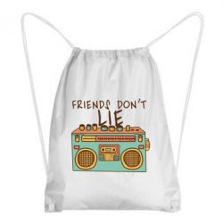 Рюкзак-мешок Friends don't lie - PrintSalon