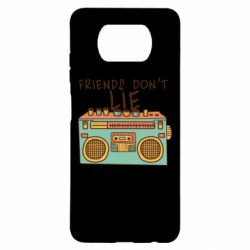 Чехол для Xiaomi Poco X3 Friends don't lie - PrintSalon