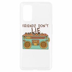 Чехол для Realme 7 Pro Friends don't lie - PrintSalon