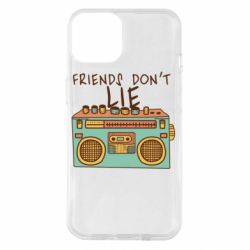 Чехол для iPhone 14 Friends don't lie - PrintSalon