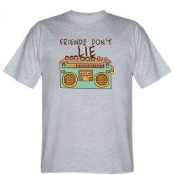 Мужская футболка Stedman Friends don't lie - PrintSalon