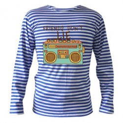 Тельняшка с длинным рукавом Friends don't lie - PrintSalon