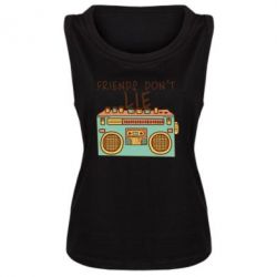 Женская майка Friends don't lie - PrintSalon