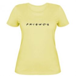 Женская футболка Friends (Друзья) - PrintSalon