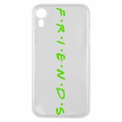 Чехол для iPhone XR Friends (Друзья) - PrintSalon