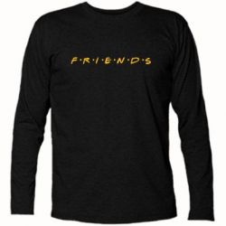 Футболка с длинным рукавом Friends (Друзья) - PrintSalon