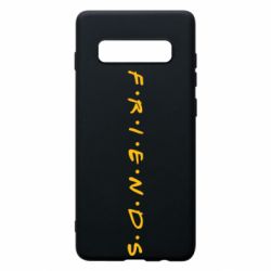 Чехол для Samsung S10+ Friends (Друзья) - PrintSalon