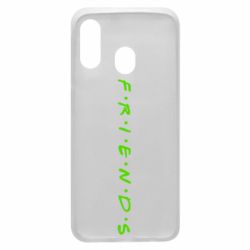 Чехол для Samsung A40 Friends (Друзья) - PrintSalon