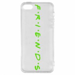 Чехол для iPhone5/5S/SE Friends (Друзья) - PrintSalon