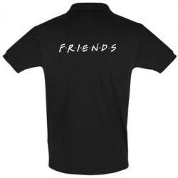 Мужское поло Friends - PrintSalon