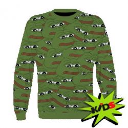 Дитячий 3D світшот Frog mem