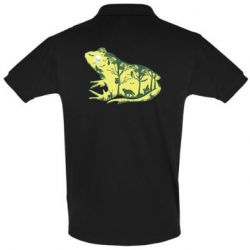 Мужское поло Froggy Night - PrintSalon