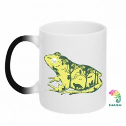Чашка-хамелеон Froggy Night - PrintSalon