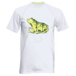 Мужская футболка для спорта Froggy Night - PrintSalon